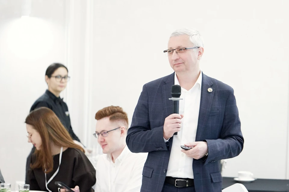 На бизнес-завтраке собрались девелоперы из разных регионов, представители бизнеса, банков, власти и профильных организаций. Фото: Георгий Сапожников