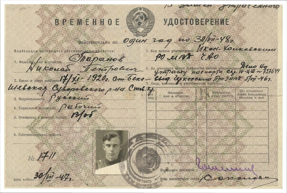 В августе 1941 года, служа в Красной армии, он сдался в плен немецким войскам. Фото: пресс-служба УФСБ России по СК