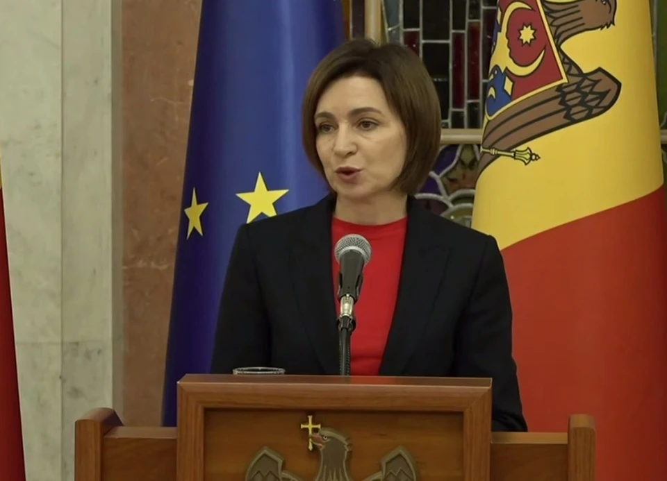 Санду намекнула на усиление репрессий. Фото: скриншот видео