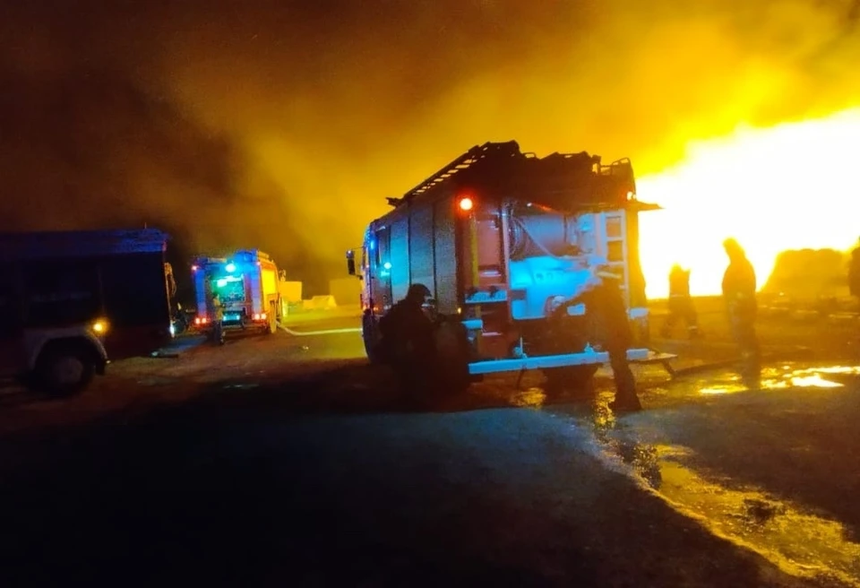 Огню не дали перекинуться на соседние постройки. Фото: ГУ МЧС Крыма