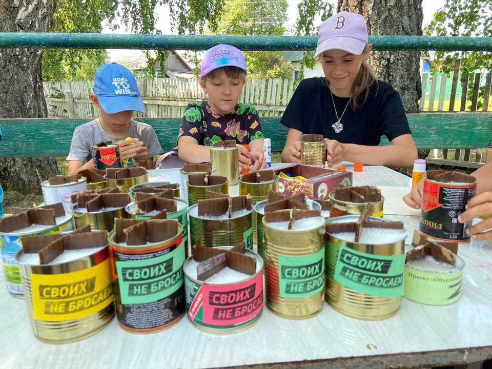 Местные жители, от мала до велика, объединились, чтобы помогать своим землякам, участвующим в СВО.