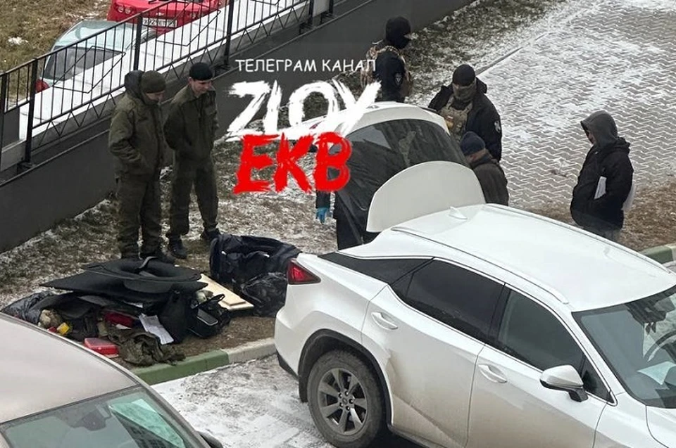 В Екатеринбурге задержан мужчина. Фото: телеграм-канал «Злой Екатеринбург»