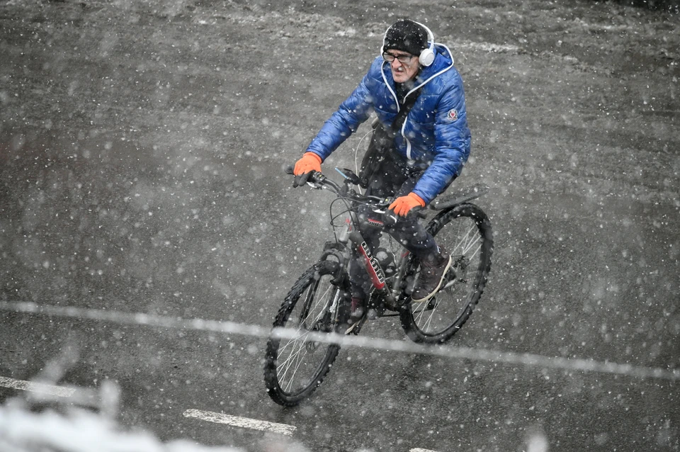 8 декабря снег пошел даже в южных районах Ростовской области.