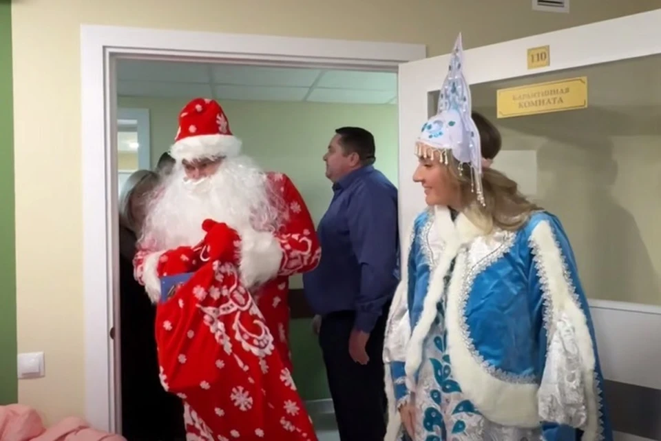 Мария Львова-Белова посетила воспитанников Краснодонского дома-интерната. ФОТО: скриншот с видео