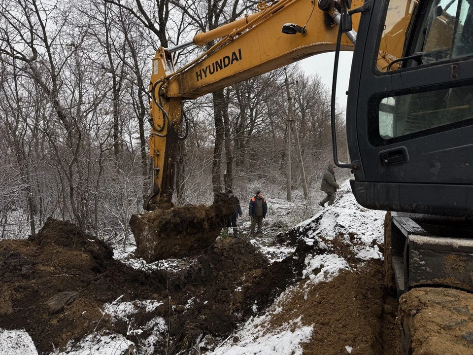 Работы ведутся на отрезке длиной 19 километров. ФОТО: Минстрой ЛНР
