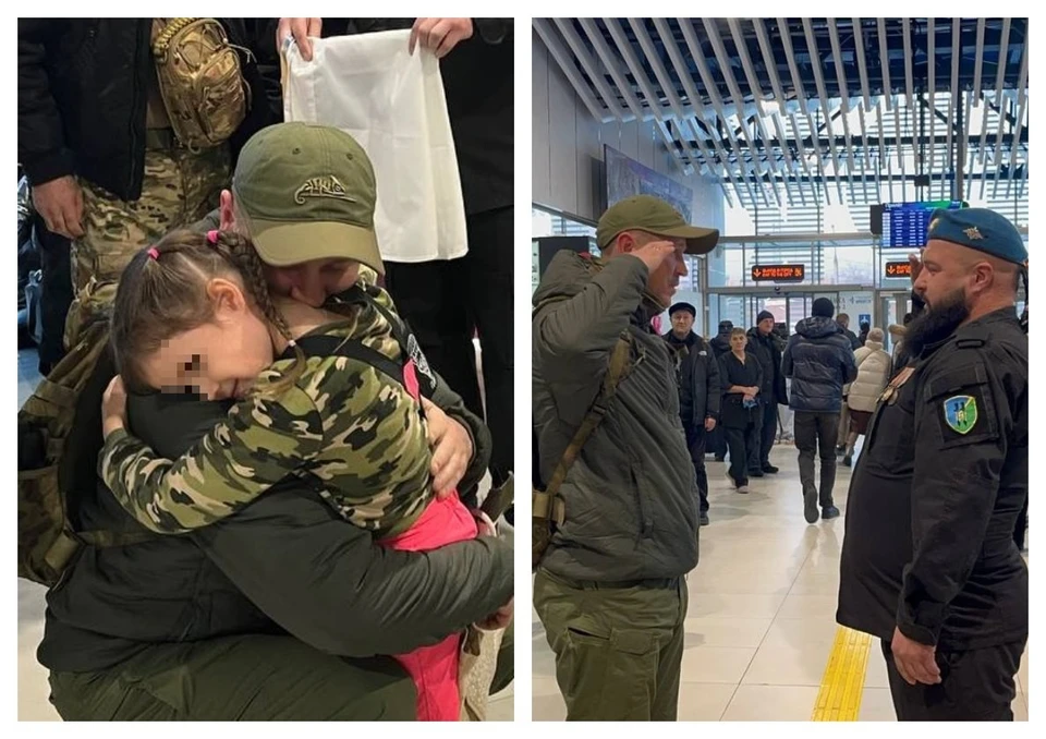 Награжденного орденом Александра Невского бойца СВО встретили в Иркутске