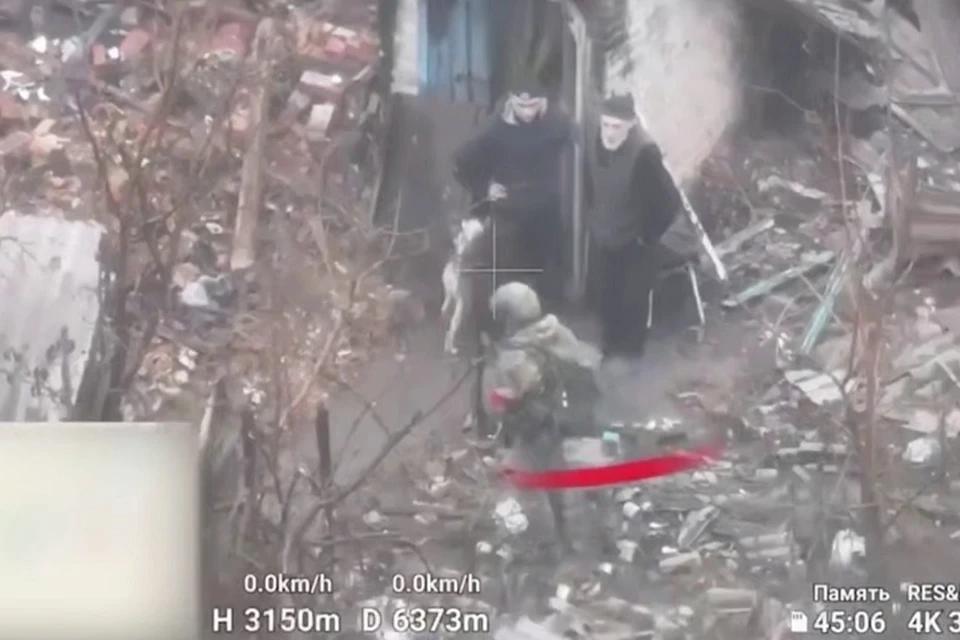 В освобожденном Северске ВС РФ оказывают помощь мирным жителям. Фото: Минобороны России