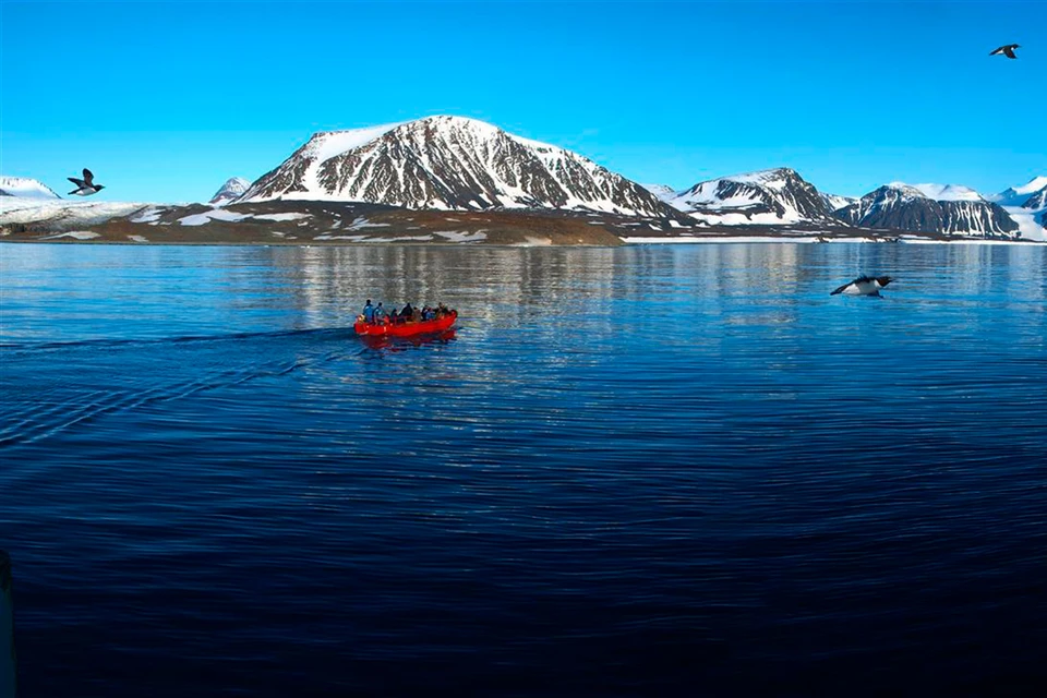 Панорама Новой Земли. Фото: Нацпарк «Русская Арктика» (А. Конопелько)