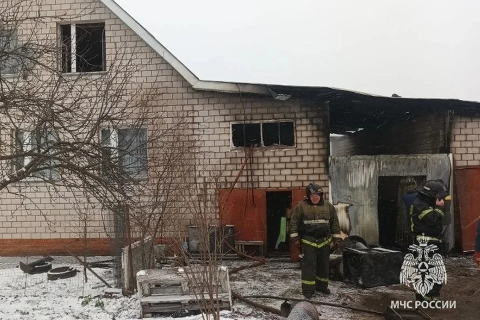 Пострадавших нет. Фото: МЧС Удмуртии