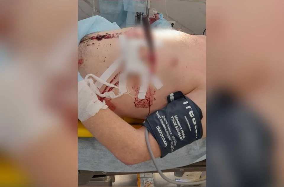 Жизни пациента ничего не угрожает. Фото: Глазовская МРБ, vk.com/tachurakova