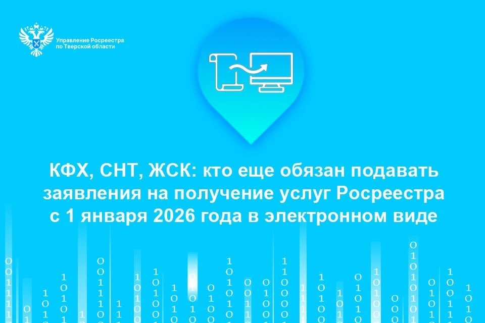 Теперь аграрии и дачные кооперативы региона обязаны оформлять недвижимость через онлайн-сервисы. Фото: Росреестр Тверской обалсти.