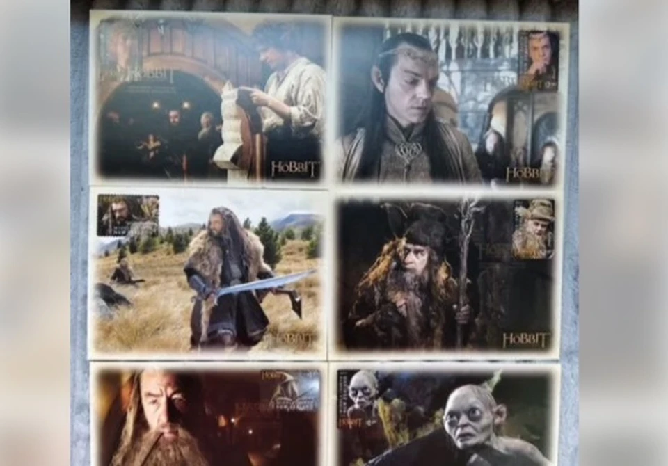 Открытки были напечатаны в честь выхода первой части известного зарубежного фильма. Фото: скриншот