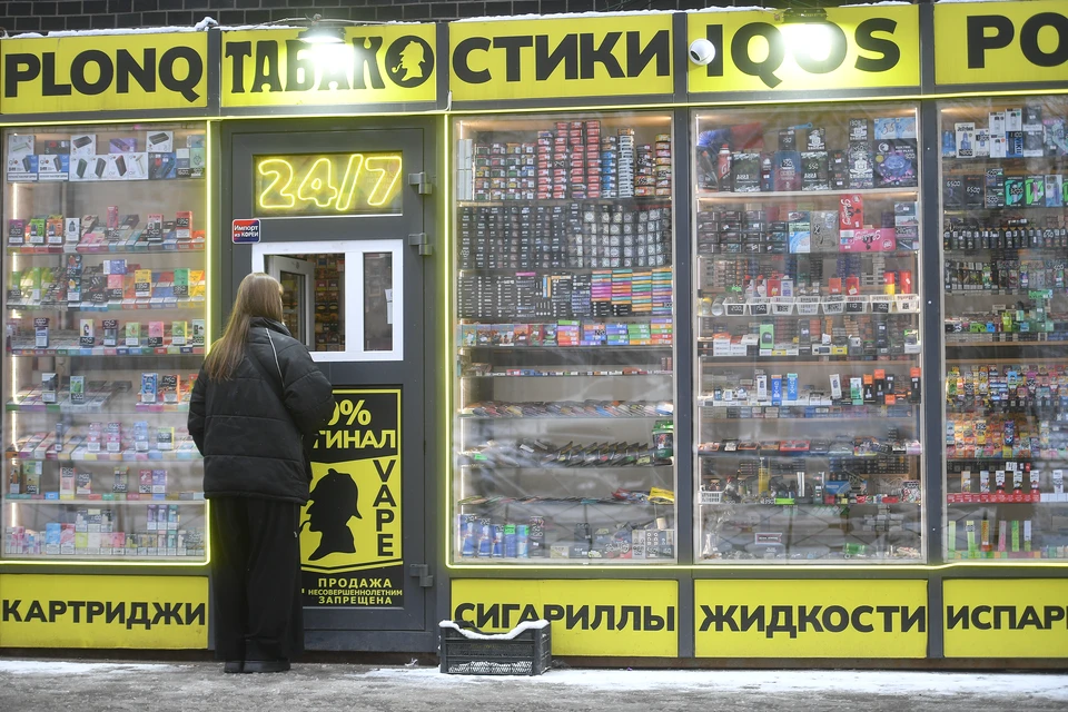 В Петербурге хотят ввести запрет на продажу вейпов.