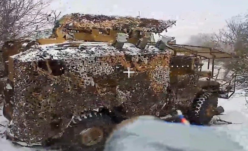 Десантники в Магдалиновке шли следом за огневым валом