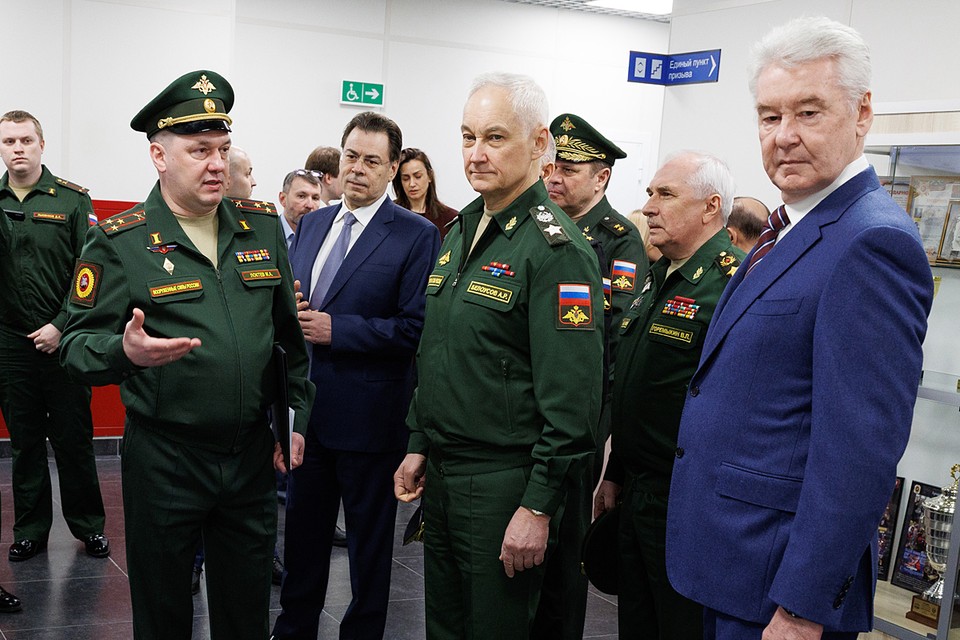 Андрей Белоусов и Сергей Собянин оценили работу Единого центра призыва Москвы