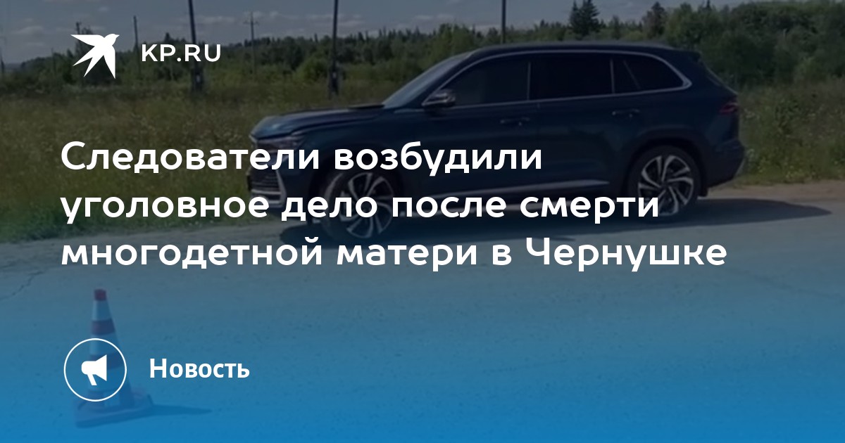 Следователи возбудили уголовное дело после смерти многодетной матери в Чернушке