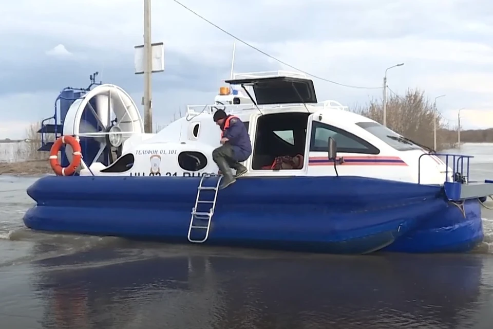 В Заокское доставлен новый плавающий транспортер.
