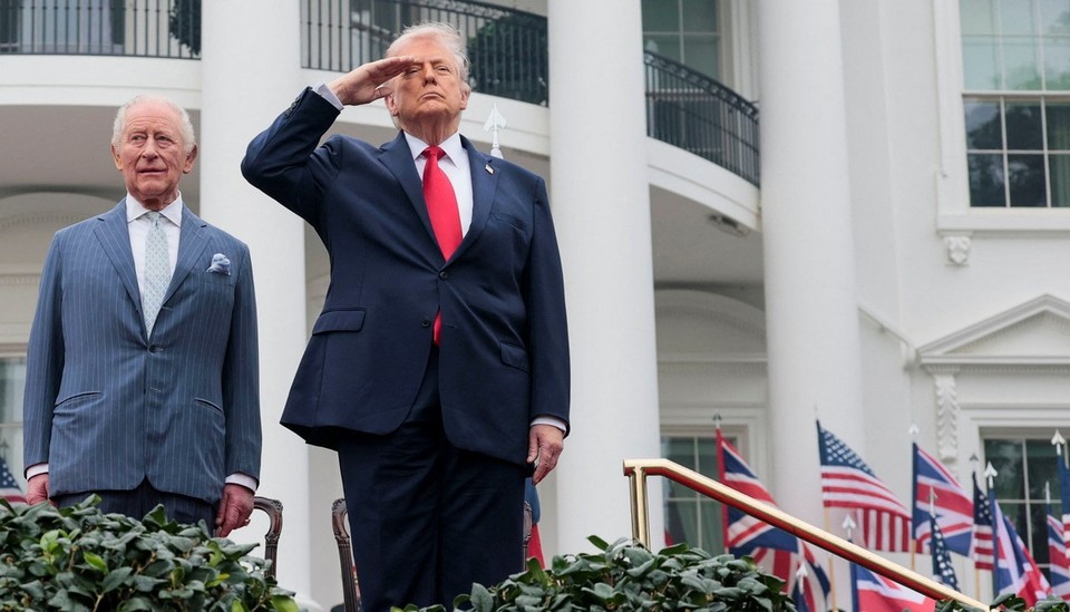 Поперек Трампа в пекло: король Карл III прошелся по Дональду в Конгрессе США