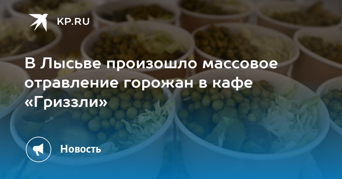 В Лысьве произошло массовое отравление горожан в кафе «Гриззли»