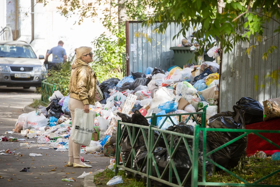 Глава Ульяновска недоволен вывозом мусора и состоянием контейнерных площадок