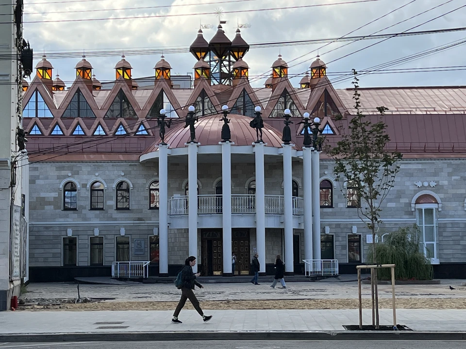 Инцидент произошел у театра кукол