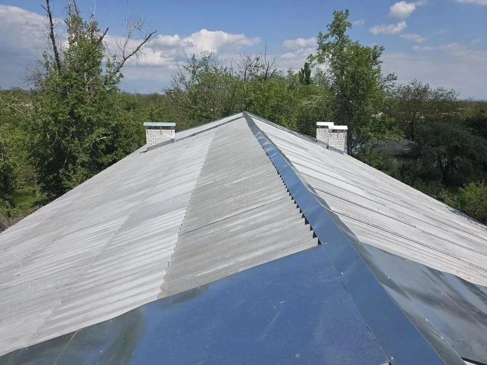 Ремонт проходил на улице Луначарского. ФОТО: Пресс-служба Губернатора и Правительства