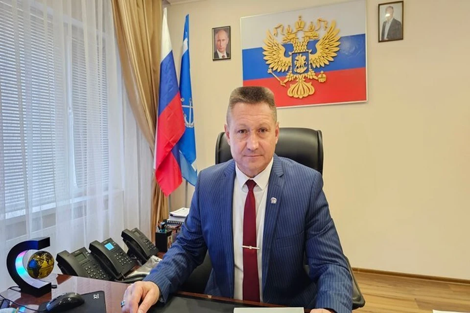 Глава Скадовского округа Александр Дудка был ранен при налете дрона вСУ. Фото: тг-канал Александра Дудки