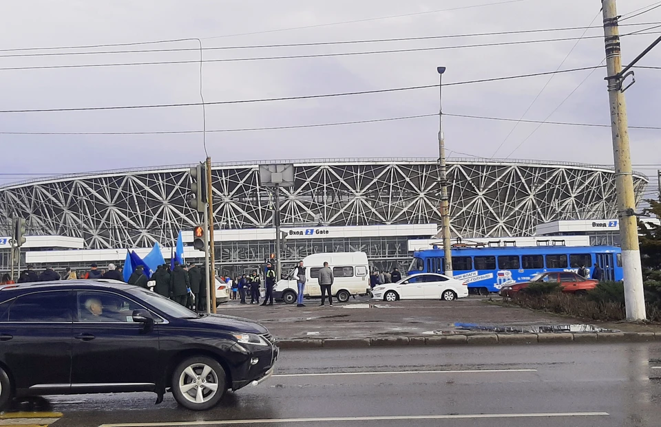 На "Волгоград Арене" общественный транспорт не остановится.