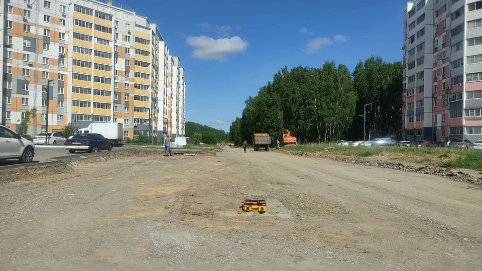 Скоро здесь появится полноценная дорога с тротуарами
