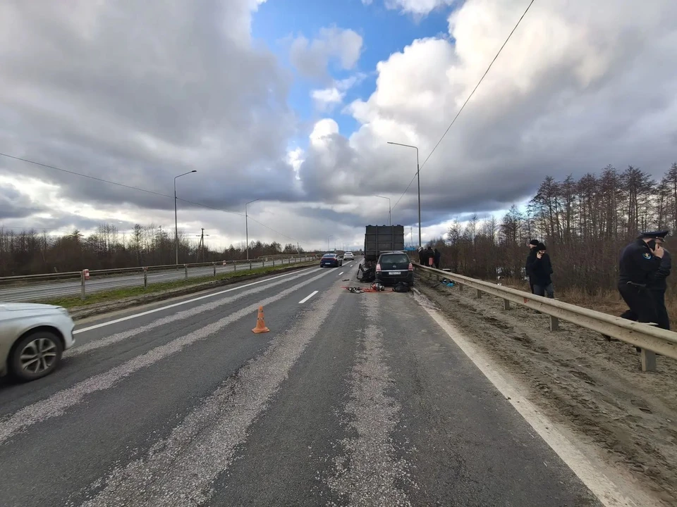 В аварии погиб пассажир легковушки