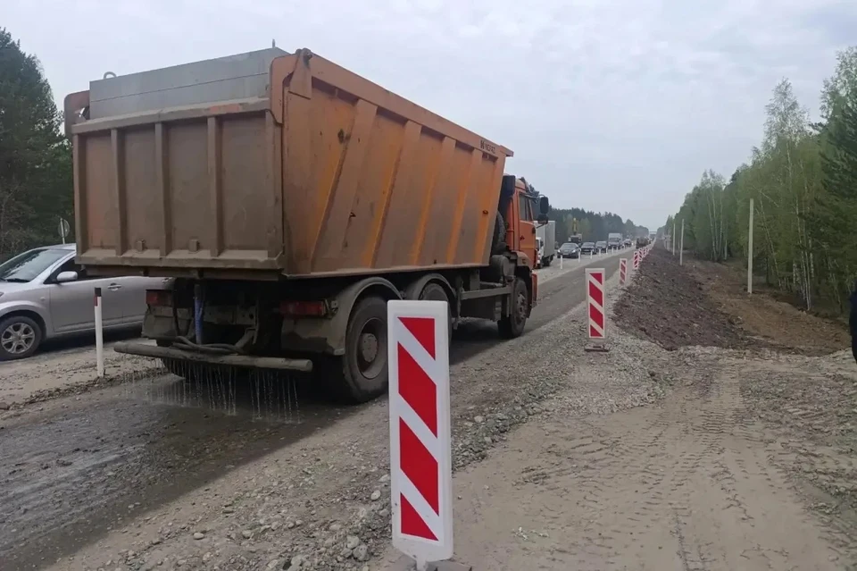 Ремонт Качугского тракта в Иркутской области идет по графику