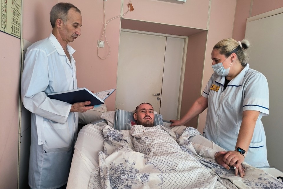 Пермские врачи спасли мужчину, который чуть не сгорел заживо