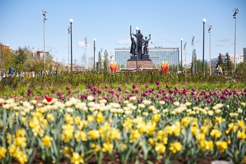 Ко Дню города Пермь стала еще красивее