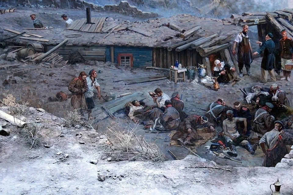 Панорама Франца Рубо. «Оборона Севастополя 1854–1855 годов». Фото: Титиков Александр