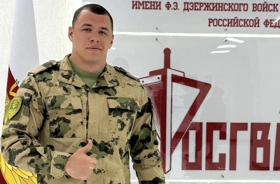 Рэпер Macan на службе в армии. Фото: личная страница музыканта