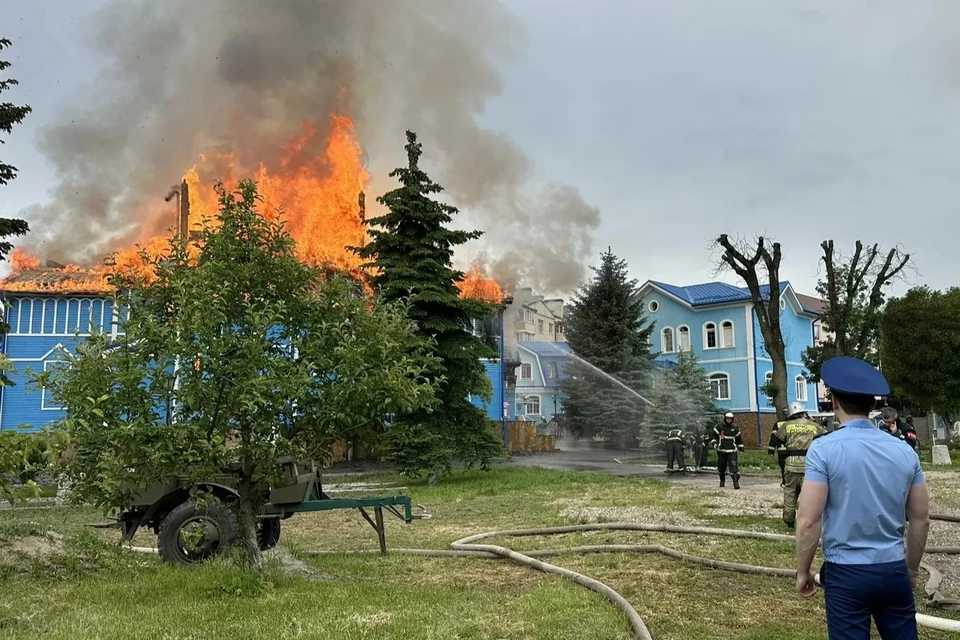 Прокуратура начала проверку после пожара в 200-летнем храме Ессентуков. Фото: прокуратура СК