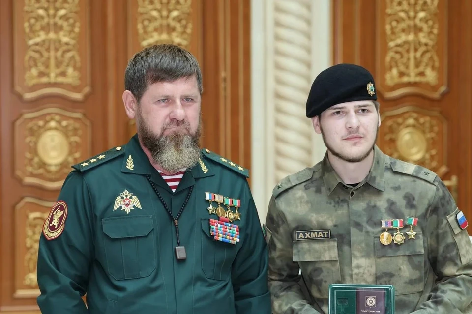 Адаму Кадырову присвоено высокое звание Героя Чеченской Республики. Фото: пресс-служба мэрии Грозного
