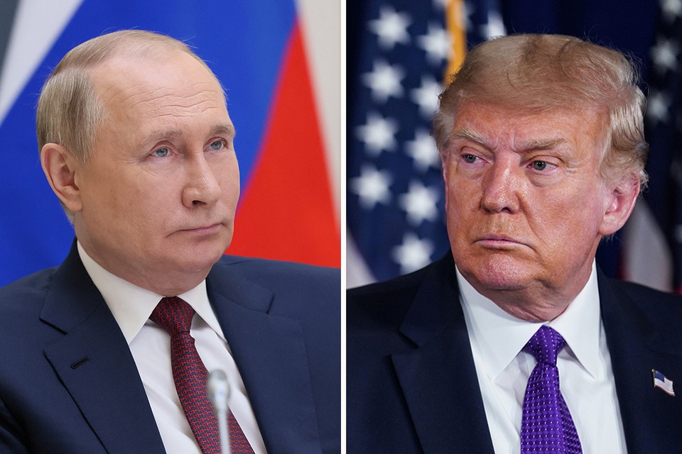 Владимир Путин по телефону неформально поздравил Дональда Трампа с 80-летием