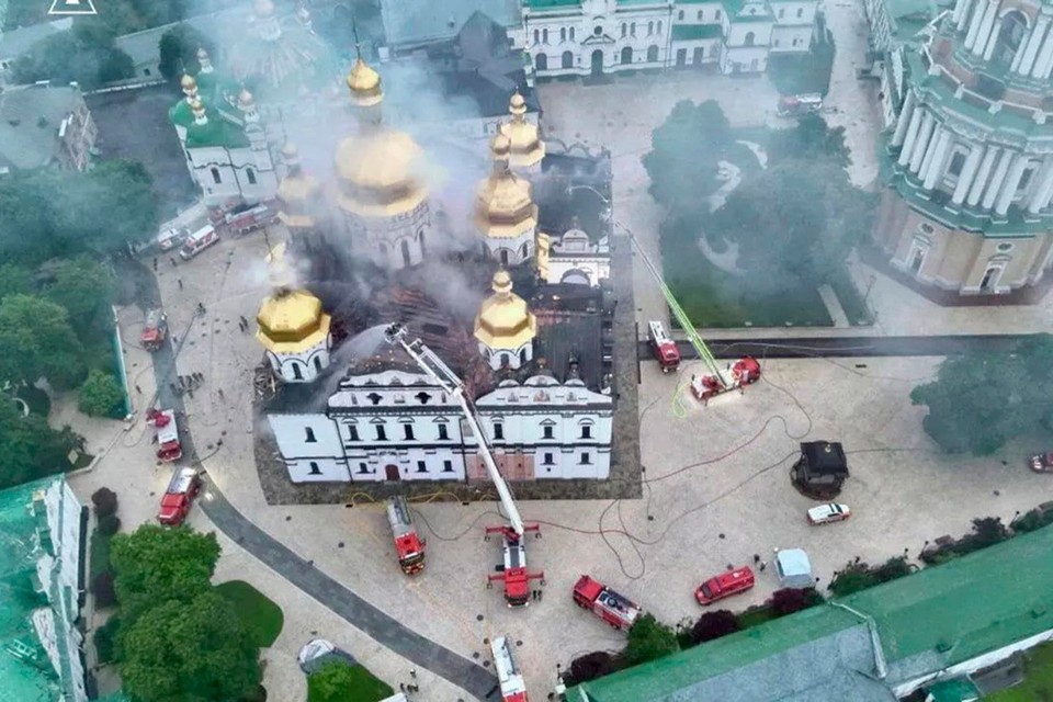 Случилось чудо: Американский Патриот не смог подняться над Киево-Печерской лаврой