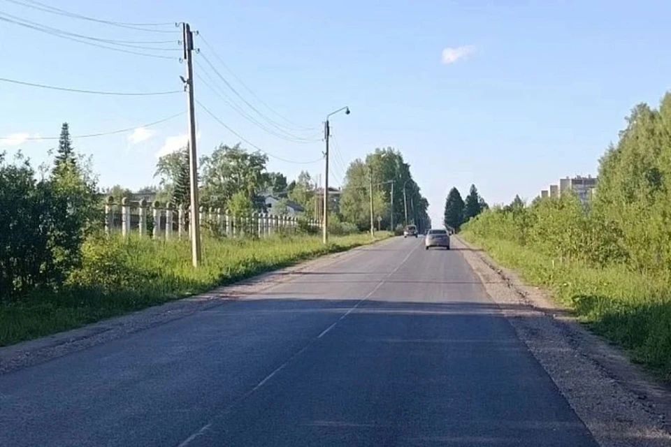 Работы прошли в рамках программы «Дорожный миллиард». Фото: прокуратура Кировской области.