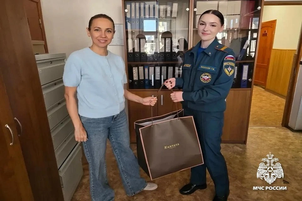 Подарки бойцы уже получили.