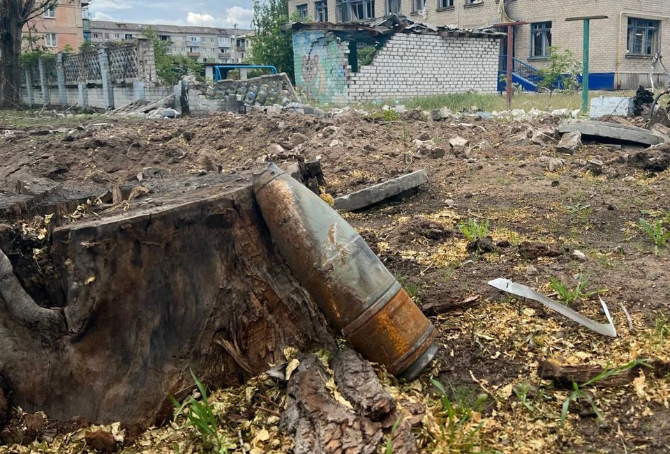 Противник нанес удар по жилому сектору