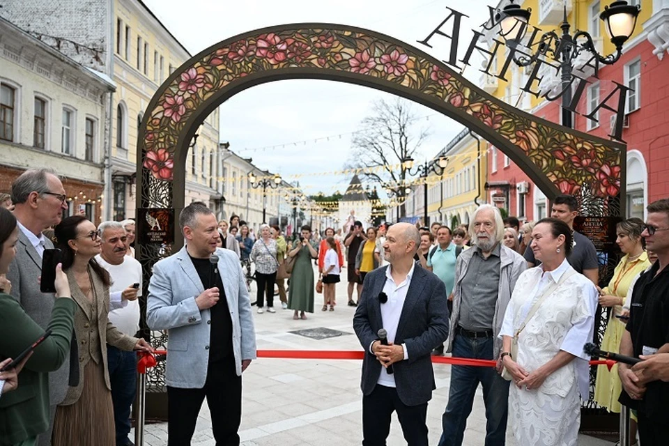 В Ярославле на улице Нахимсона появилась новая тематическая зона – «Улица Ангела».