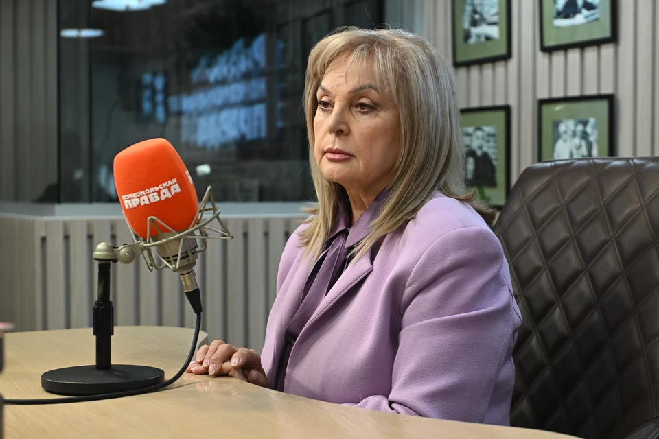 Председатель Центризбиркома Элла Памфилова