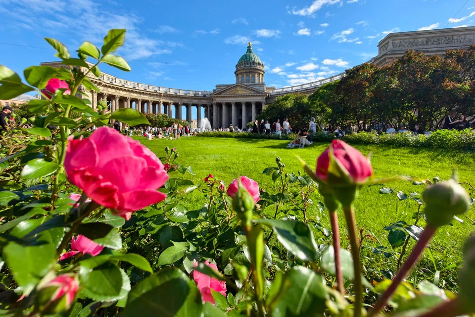 В Петербурге стартовали жаркие выходные.