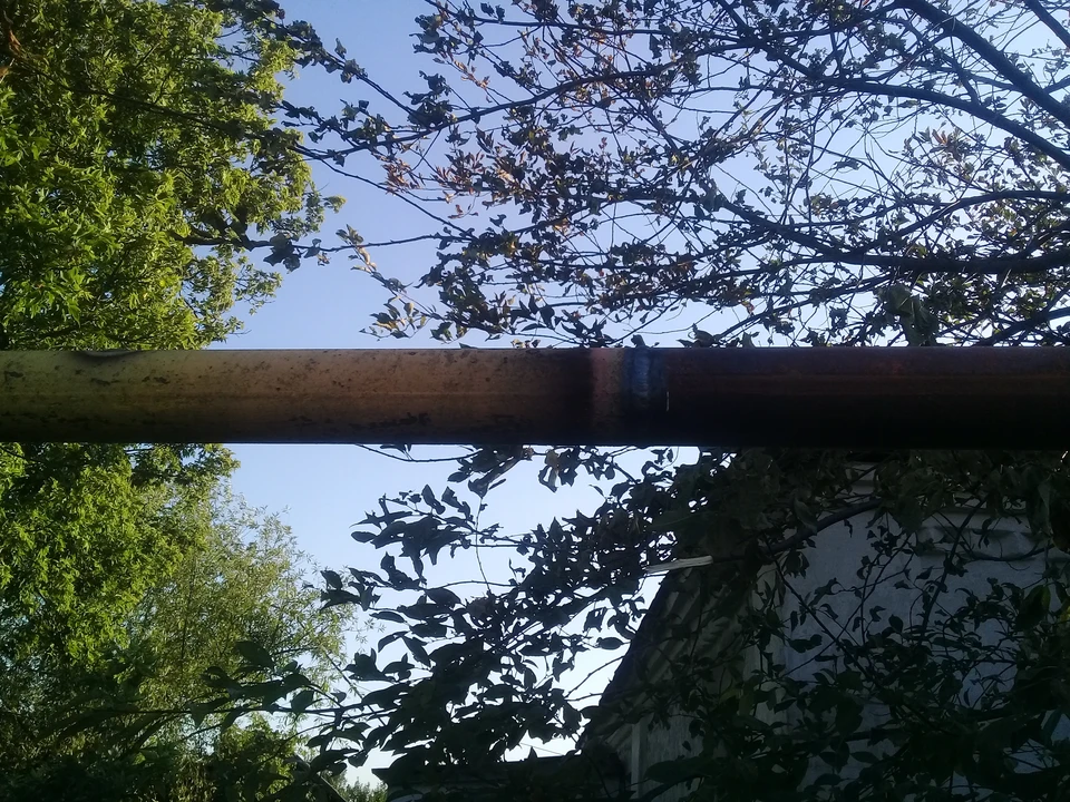 В поселке Октябрьский Белгородского округа повреждена газовая труба.