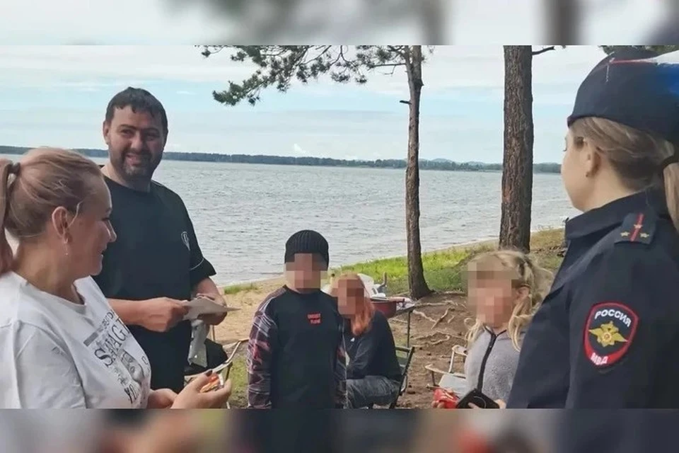 На Братском водохранилище прошли рейды для безопасности отдыхающих Фото: Транспортная полиция Прибайкалья