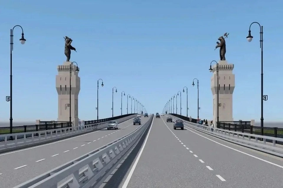На новом месту планируют установить фигуры медведей.