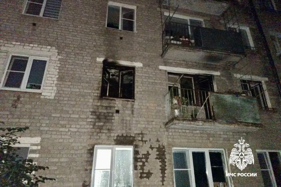 В Ржеве сигарета чуть не погубила двух человек. Фото: пресс-служба ГУ МЧС по Тверской области.