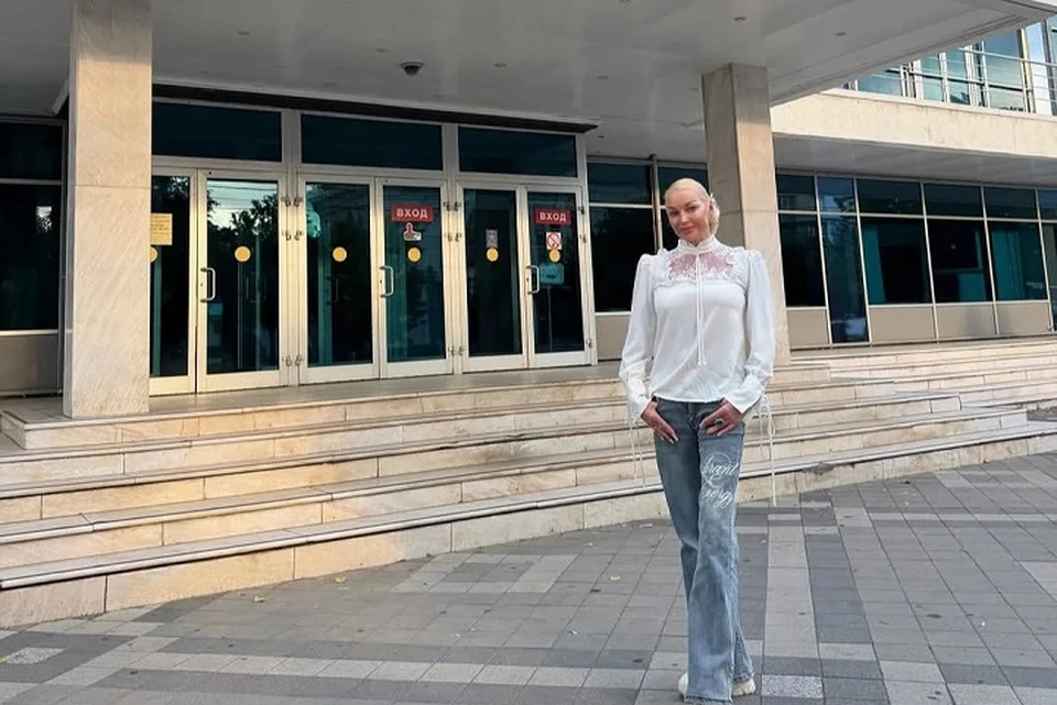 Анастасия Волочкова приехала в Краснодар с концертом. Фото: соцсети